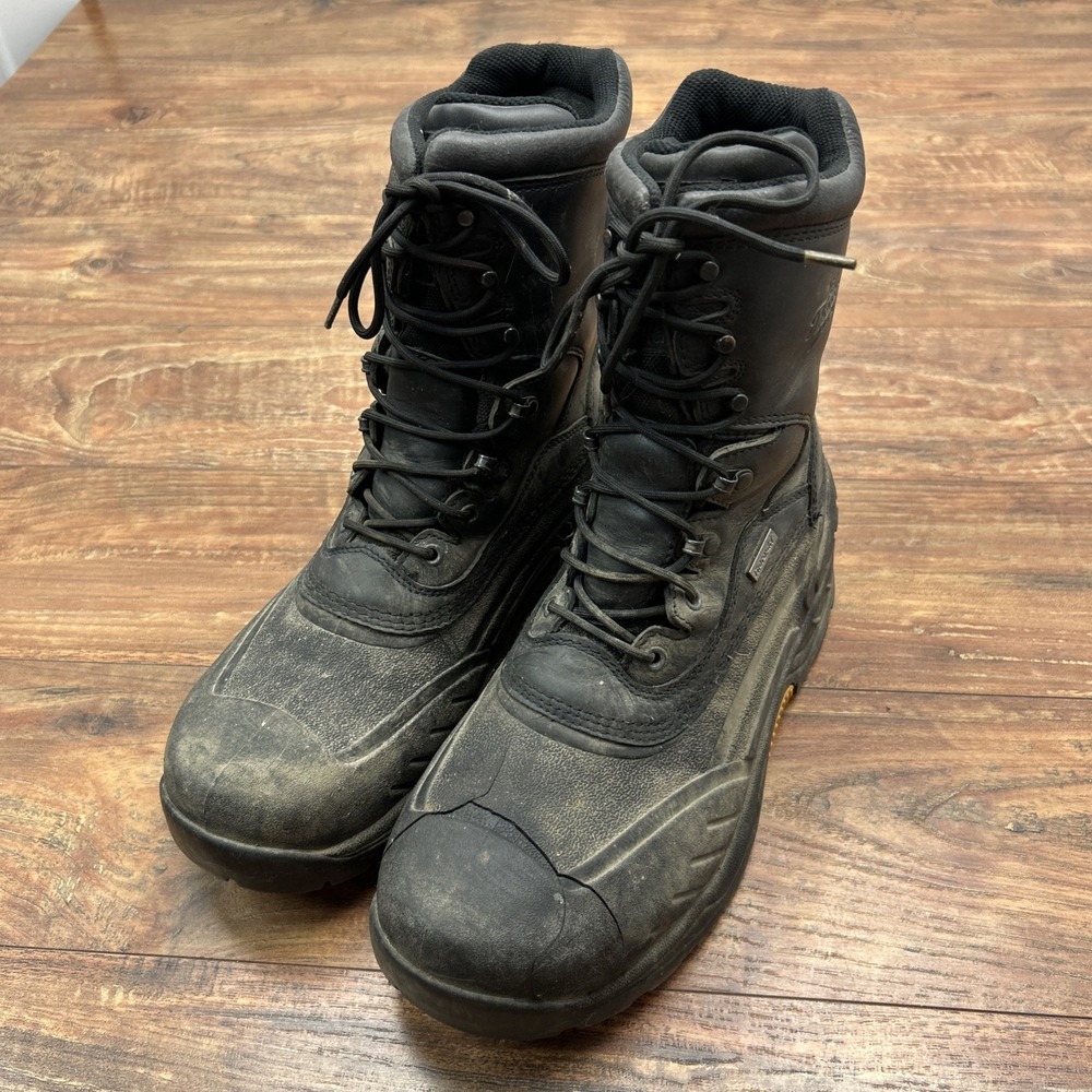 Thorogood 299‎ Railroad Steel Toe THINSULATE ULTRA Boots Men's Size 11M Black